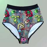 In Stock Alice In Zombieland High Waist Briefs - XS -- 1511483420