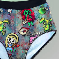 In Stock Alice In Zombieland High Waist Briefs - XS -- 1511483420