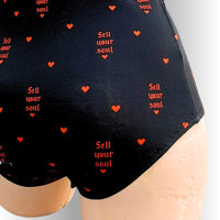 *SECONDS CLEARANCE* In Stock Women's Sell Your Soul Bodysuit - S