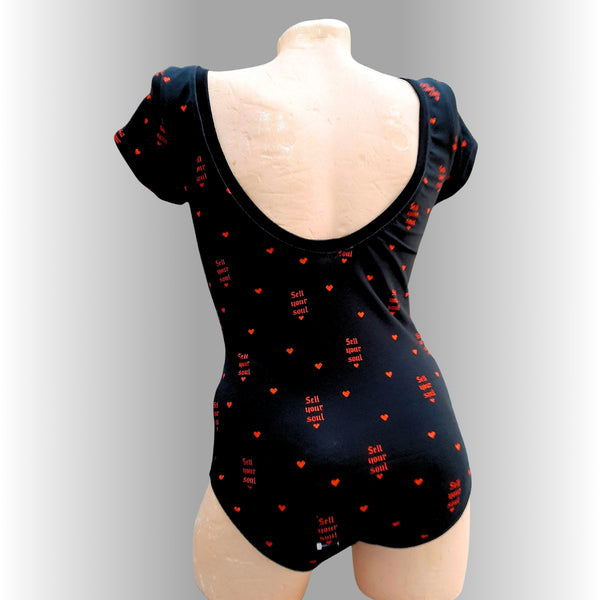 *SECONDS CLEARANCE* In Stock Women's Sell Your Soul Bodysuit - S