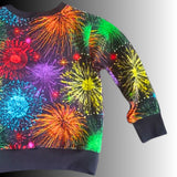 Kids Organic Cotton Firework Sweater 3-4y -- 4571971189