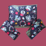 Winter Snood and Fingerless Gloves Set - Jingle Bones