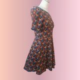 In Stock A8E Skater Dress - S - Halloween Friends -- 1557456648