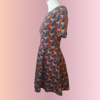 In Stock A8E Skater Dress - S - Halloween Friends -- 1557456648