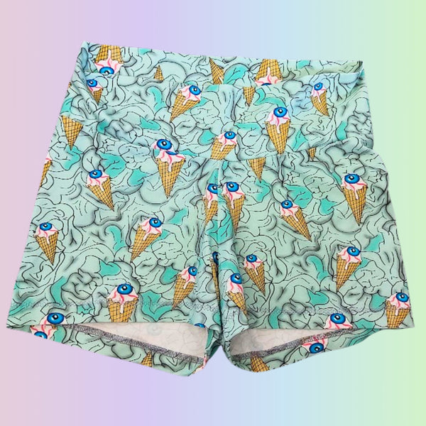 In Stock Mint Eye-Scream Sassy Shorts - size M -- 1754418316