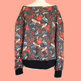 In Stock Old School Tattoos Sweater - M -- 1783003097