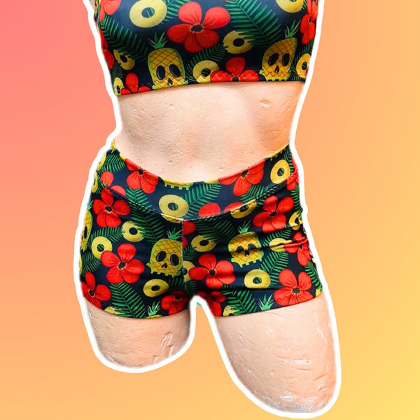 In Stock Tropiskull Swim Shorts - S or M -- 1759785578