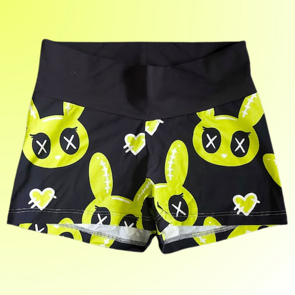 In Stock - Dead Cute Bunnies Sassy Short Shorts - L -- 1754298134