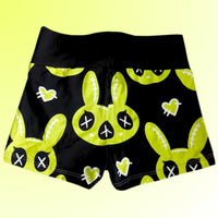 In Stock - Dead Cute Bunnies Sassy Short Shorts - L -- 1754298134