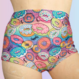 In Stock Donuts Longline & High Waist Tankini/Bikini Set - S -- 4337477701