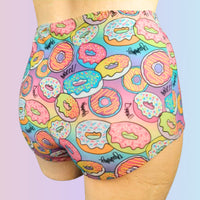 In Stock Donuts Longline & High Waist Tankini/Bikini Set - S -- 4337477701
