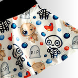 In Stock Cute Spooks twisty skirt 1-2y A8E -- 4372469018