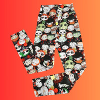 In Stock Kids Horror Friends leggings 9-10y A8E -- 4374656800