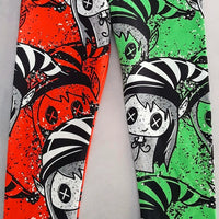 In Stock Box Elf Mash Up Christmas Leggings 1-2y -- 1561030710