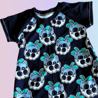 In Stock Kids Cat Plant T-shirt Dress 2-3y -- 4382659762