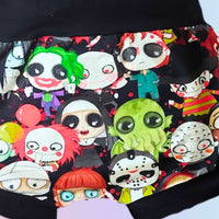 In Stock Horror Friends bummies/baby shorts A8E 18-24m -- 4386154322