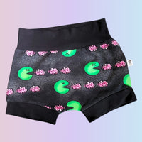 In Stock Zombie Pacman bummies/baby shorts 9-12m A8E -- 4386727874