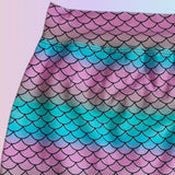 In Stock - Mermaid Print Mini Skirt - M -- 4571976702