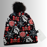 Custom Print Fleece Lined Bobble Hat - Toddler to Adult sizes