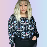 Pre-order Custom Print Women's Sweaters - Cropped or full length XXS-3XL