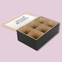 Witches Brew Wooden Tea Caddy