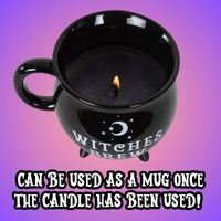 Witches Brew Cauldron Mug Candle - Sandalwood & Vanilla