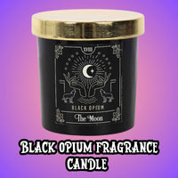 'The Moon' Tarot - Black Opium Fragranced Candle Jar