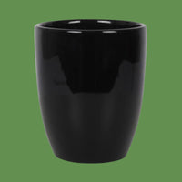 "RIP Plant" Gothic Black Ceramic Planter