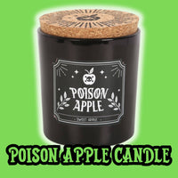 "Poison Apple" Sweet Apple Fragrance Jar Candle