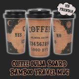 Bamboo Eco Travel Mug - Talking Board/Ouija