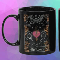 The Lovers Tarot Mug Gift Set