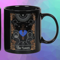 The Lovers Tarot Mug Gift Set