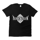 Pandemonium Branded Tees Unisex Baby to Adult sizes