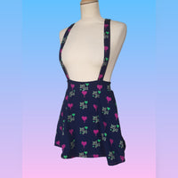 Custom Print Suspender Skirts - Made to order XXS-3XL