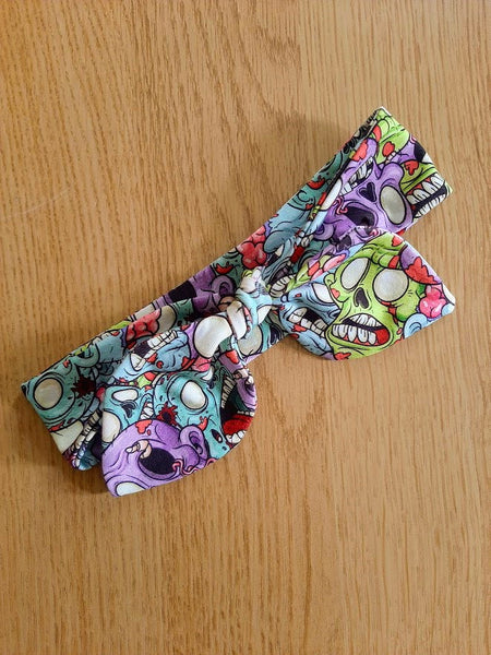 Custom Print Tie Headband - Baby-Adult