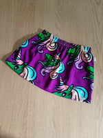 Custom Print Kids Gathered skirt 0-12y