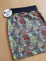 Custom Print Stretch Pencil Skirts - XXS-3XL