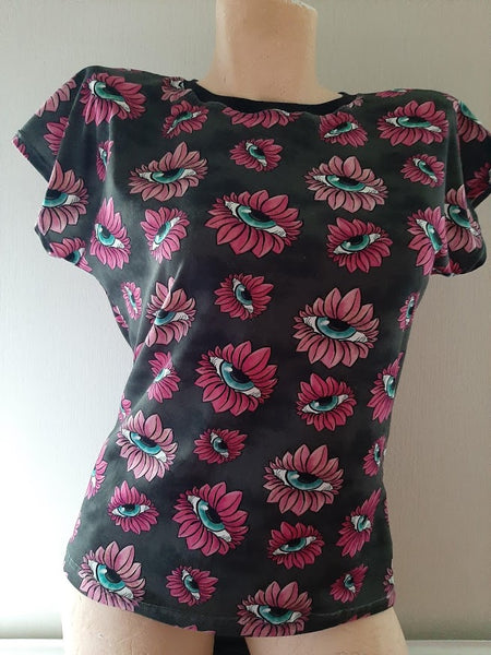 Custom Print Womens Fit Dolman Sleeve Tee XXS-3XL