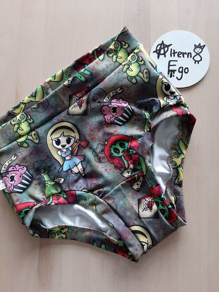Custom Print Brigid Briefs (High Waist) - XXS-3XL