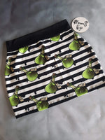 Custom Print Stretch Pencil Skirts - XXS-3XL