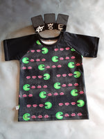 Custom Print Kids Raglan Tees 0-12y