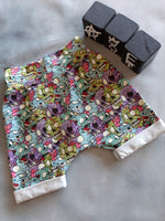 Custom Print Kids Harem Shorts - 2 styles - 0-12y