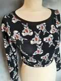 Custom Print Amelise Cropped Tshirt (multiple options) XXS-3XL