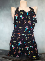 Custom Print "Alina" Overalls - Short, Capri or Full Length XXS-3XL
