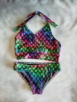 Custom Print Bikini Swim Tops - Adult XXS-3XL