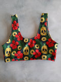 In Stock Tropiskull Classic Crop Bikini Top - XS -- 296559801797