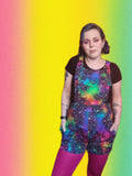Custom Print "Alina" Overalls - Short, Capri or Full Length XXS-3XL