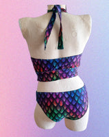 Custom Print Bikini Swim Tops - Adult XXS-3XL