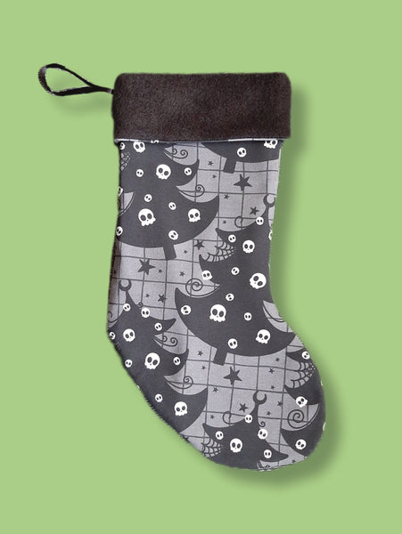 Custom Print Fleece Lined Christmas Stockings - 2 sizes