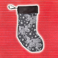 Custom Print Fleece Lined Christmas Stockings - 2 sizes